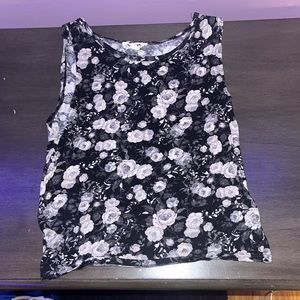 Floral tank top